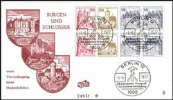 1977  Freimarken: Burgen & Schlsser - 1. Verwendungstag