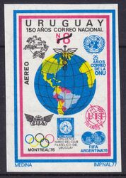 Uruguay 1977  Internationale Briefmarkenausstellung UREXPO `77