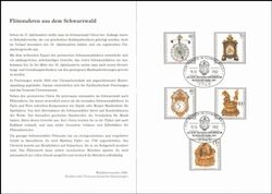 1992  Werbekarte der Deutschen Post - Alte Uhren