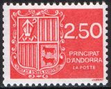 1991  Freimarke: Wappen von Andorra