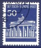 1966  Freimarken: Brandenburger Tor aus Bogen