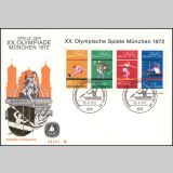 1972  Olympische Sommerspiele 1972 in München - Block