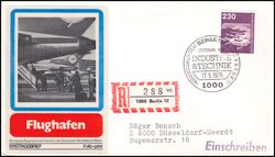 1979  Freimarke: Industrie & Technik - Flughafen Frankfurt