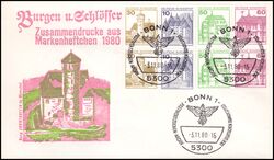 1980  Freimarken: Burgen & Schlsser aus MH - 1. Verwendungstag