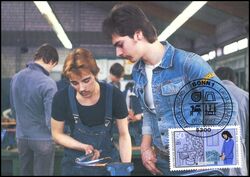 1987  Maximumkarten - Jugend: Handwerksberufe