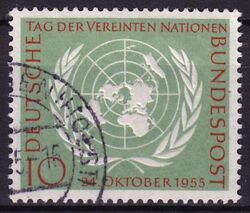 1154 - 1955  10 Jahre Vereinte Nationen (UNO)