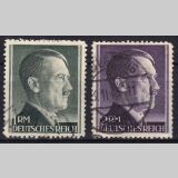 1942  Freimarken: Adolf Hitler