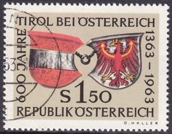1963  600 Jahre Zugehrigkeit Tirols zu sterreich