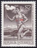 1972  Fackellauf zu den Olympischen Spielen in Mnchen