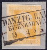 Nr. 0723 - Nachverwendeter Preuenstempel - Danzig...