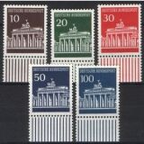 1966  Freimarken: Brandenburger Tor aus Bogen