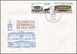 1986  Technische Denkmale: Historische Straßenbahnen