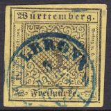 1851  Freimarke: Ziffern