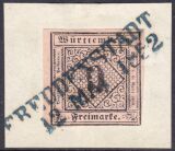 1851  Freimarke: Ziffern