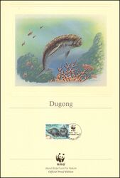 1988  Official Proof Edition WWF - Dugong (062)