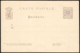 1879  Postkarte - "CARTE POSTALE" ohne Bindestrich