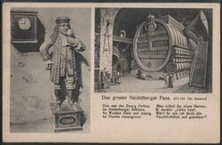 Heidelberg - Das grosse Heidelberger Fass
