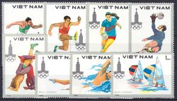 Vietnam 1980  Olympische Sommerspiele in Moskau