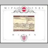 1981  WIPA-Sonderblock - ungezähnt