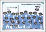 Gambia 1985  75 Jahre Pfadfinderinnen
