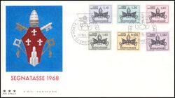 1968  Dienstmarken: Neue Wappenzeichnung