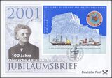 2001  Jubilumsbrief  - 100 Jahre deutsche...