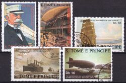 St. Tome & Prinzen 1988  150. Geburtstag von Ferdinand Graf von Zeppelin