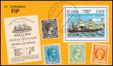 Kuba 1984  Intern. Briefmarkenausstellung "ESPANA...