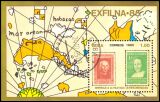 Kuba 1985  Briefmarkenausstellung "EXFILNA...