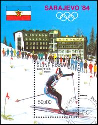 Guinea-Bissau 1984  Olympische Winterspiele in Sarajevo
