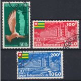 Togo 1960  Flugpostmarken