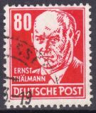 1952  Freimarke: Ernst Thälmann