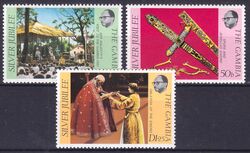 Gambia 1977  25 Jahre Regentschaft von Knigin Elisabeth II.