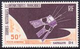 Franz. Antarktis 1966  Start des franzsischen Satelliten...