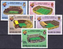 Kongo 1980  Fuballweltmeisterschaft 1982 in Spanien