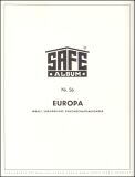 Safe Vordruckalbum - Europa 1956 - 1970