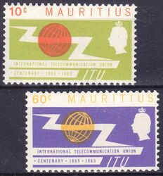 Mauritius 1965  100 Jahre Internationale Fernmeldeunion (ITU)