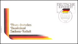 1990  Neues deutsches Bundesland - Sachsen-Anhalt