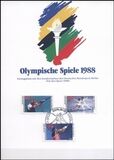 1988  Sommerspiele Seoul 1988 - Sonderblatt mit...