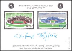 1993  Deutsche Sporthilfe - Sondermarken-Entwurf