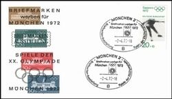 1972  Briefmarken werben fr Mnchen 1972 - Mnchen