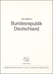 KABE  Vordruckbltter bi-collect - BRD 1970 bis 1974