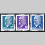 1963  Freimarken: Walter Ulbricht