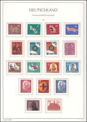 Sammlung BRD von 1960 - 1985 - postfrisch