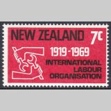 Neuseeland 1969  50 Jahre Intern. Arbeitsorganisation (ILO)